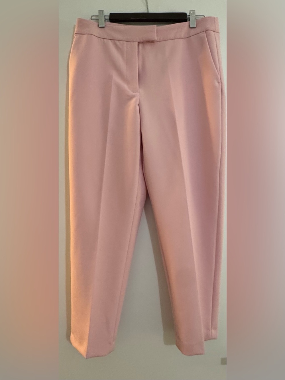 ZARA Blush Pink High Rise Tailored Ankle Pants – NWT